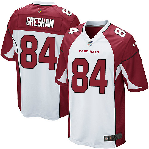 Men's Game Jermaine Gresham Nike Jersey White Road - #84 NFL Arizona Cardinals